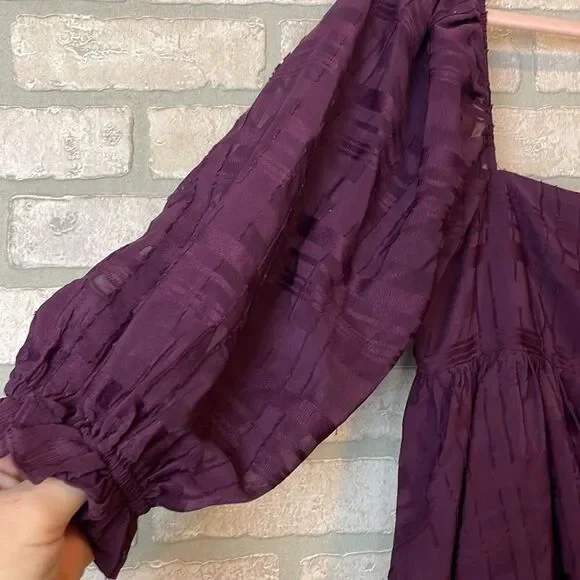 Storia Monochromatic Plaid Baby Doll
Mini Dress size S Purple - Picture 7 of 10